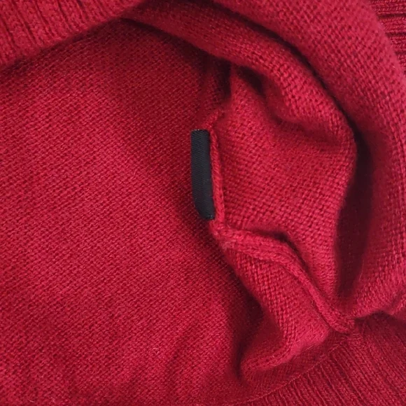 Patagonia 80%Lambswool,20%Nylon, Size XL,Red Half-Zip Sweater - Picture 17 of 17